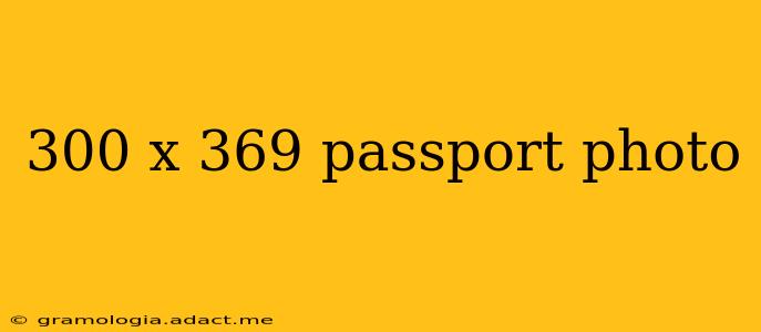 300 x 369 passport photo