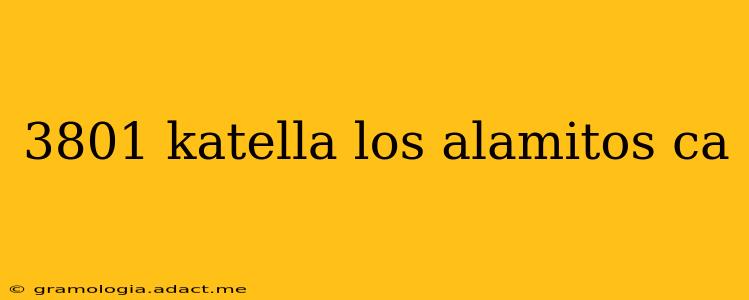 3801 katella los alamitos ca