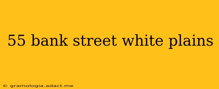 55 bank street white plains