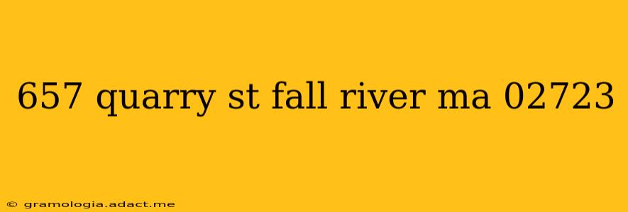 657 quarry st fall river ma 02723