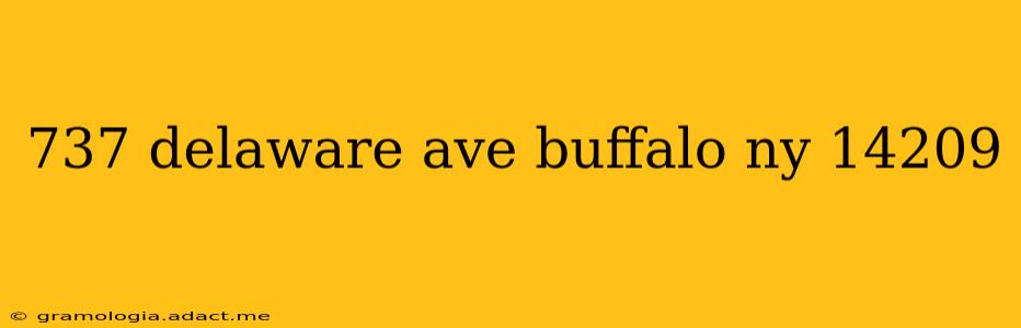 737 delaware ave buffalo ny 14209