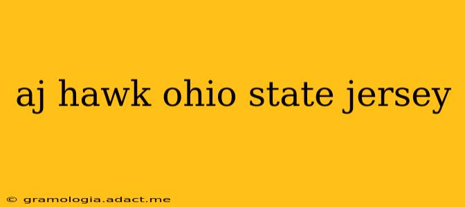 aj hawk ohio state jersey