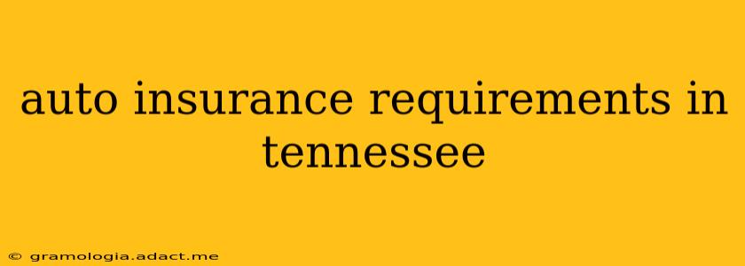 auto insurance requirements in tennessee
