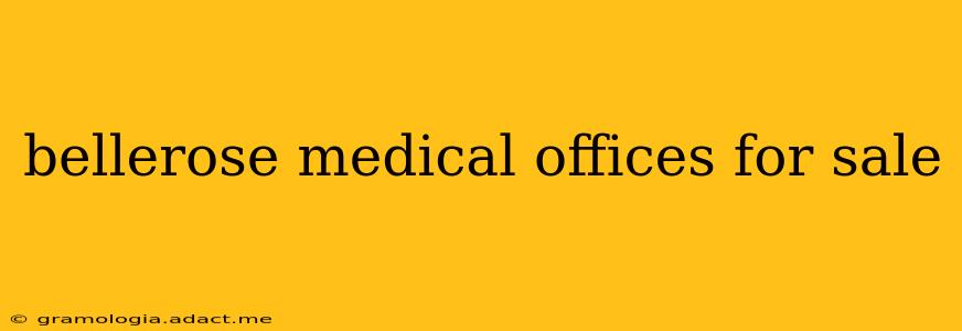 bellerose medical offices for sale