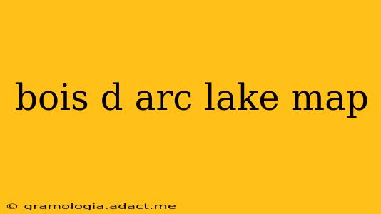 bois d arc lake map