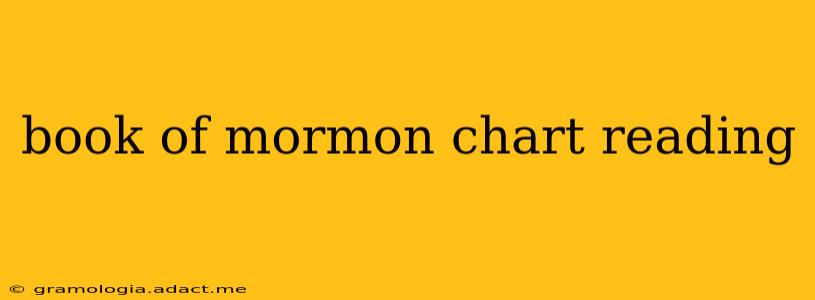 book of mormon chart reading