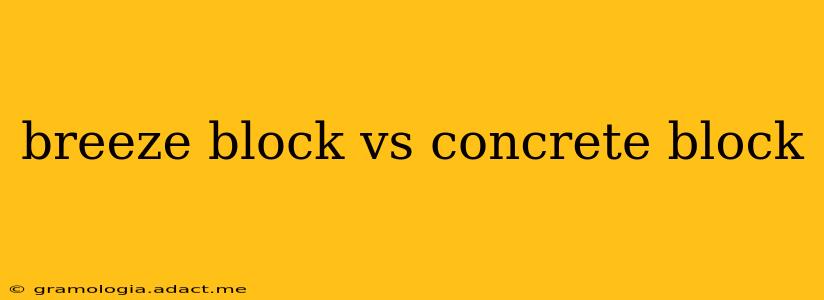 breeze block vs concrete block