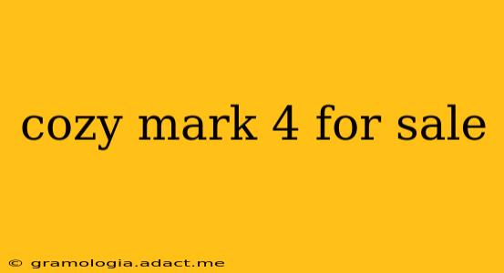 cozy mark 4 for sale