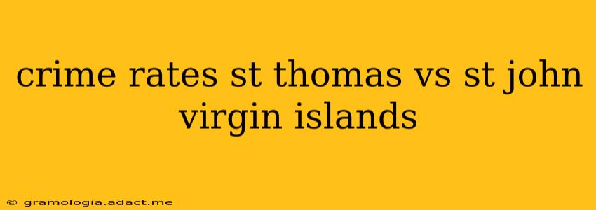 crime rates st thomas vs st john virgin islands