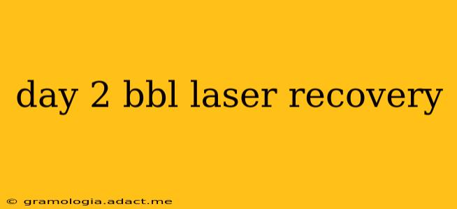 day 2 bbl laser recovery