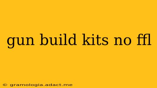 gun build kits no ffl