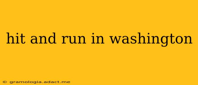 hit and run in washington