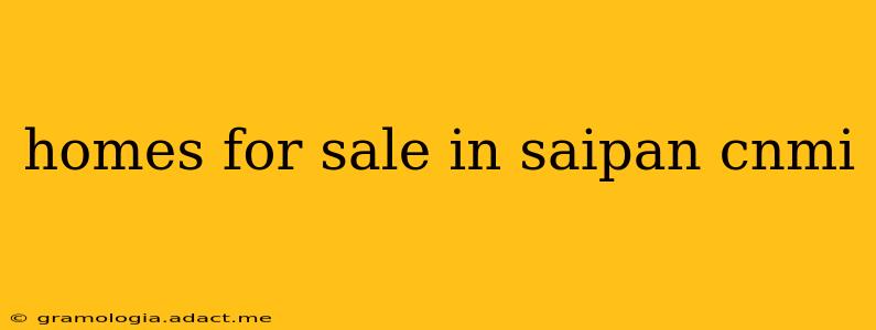 homes for sale in saipan cnmi
