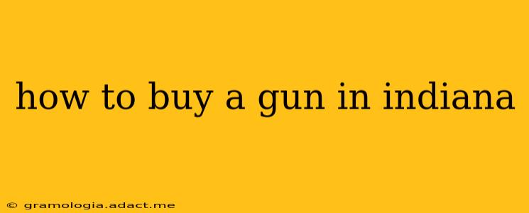 how to buy a gun in indiana