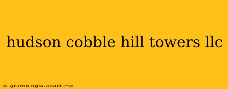 hudson cobble hill towers llc