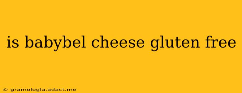 is babybel cheese gluten free