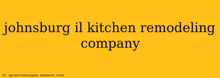 johnsburg il kitchen remodeling company