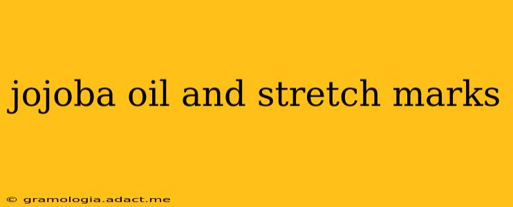 jojoba oil and stretch marks