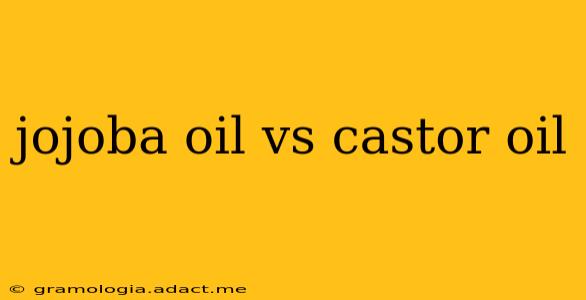 jojoba oil vs castor oil