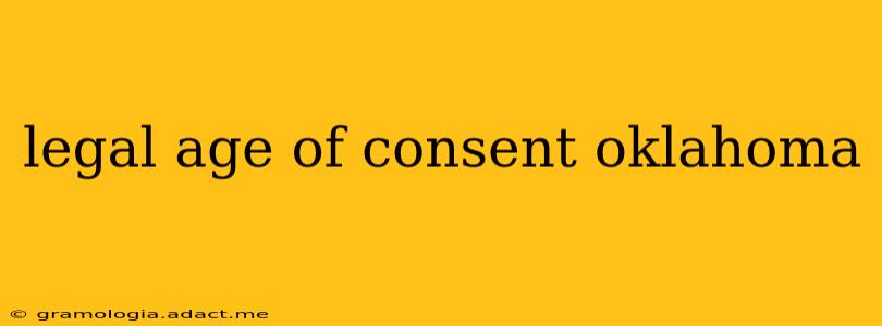 legal age of consent oklahoma