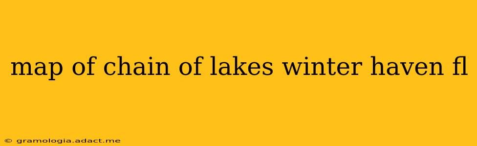 map of chain of lakes winter haven fl