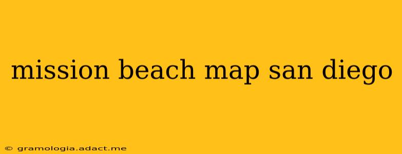 mission beach map san diego