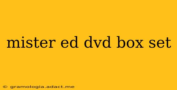 mister ed dvd box set