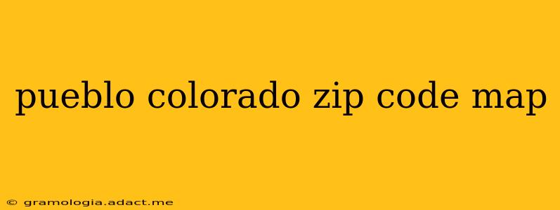 pueblo colorado zip code map