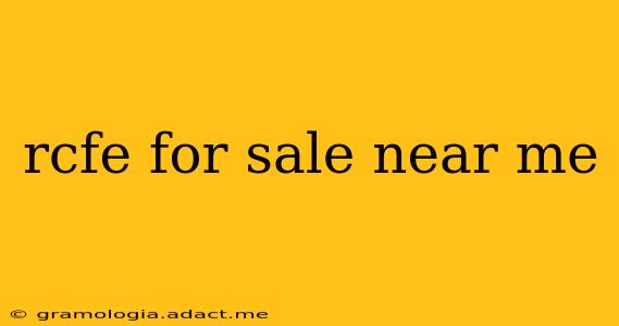 rcfe for sale near me