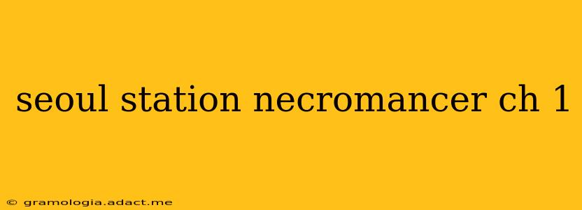 seoul station necromancer ch 1