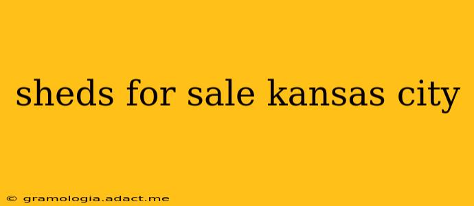 sheds for sale kansas city