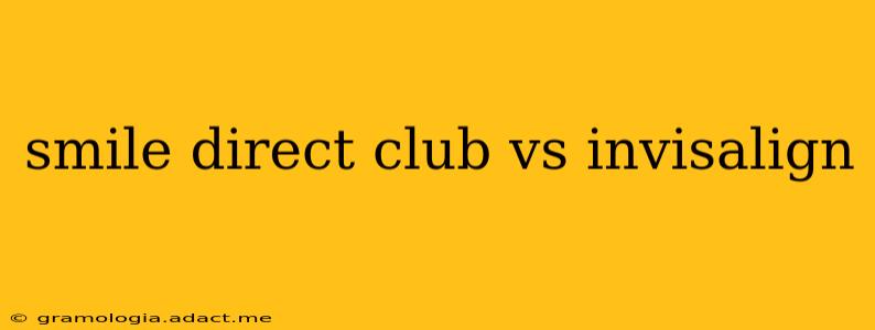smile direct club vs invisalign