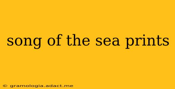 song of the sea prints