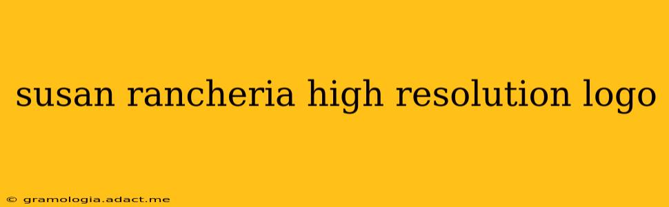 susan rancheria high resolution logo