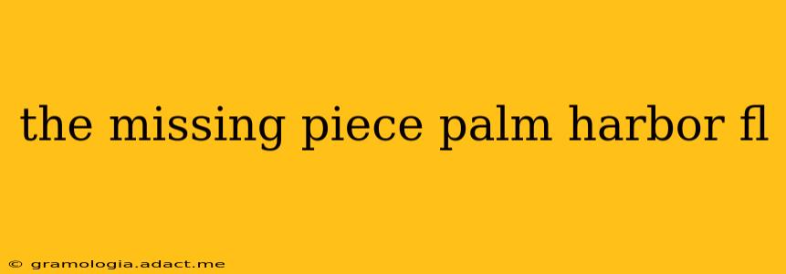 the missing piece palm harbor fl