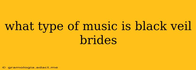 what type of music is black veil brides